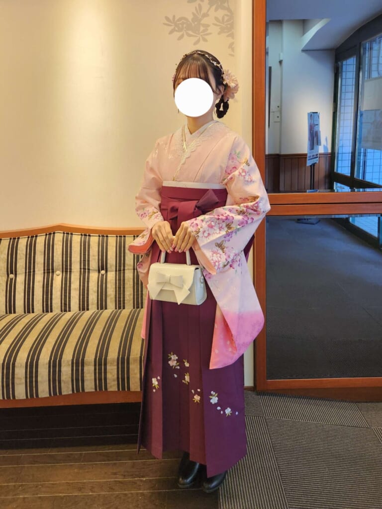 卒業式 袴 前撮りヘアアレンジ