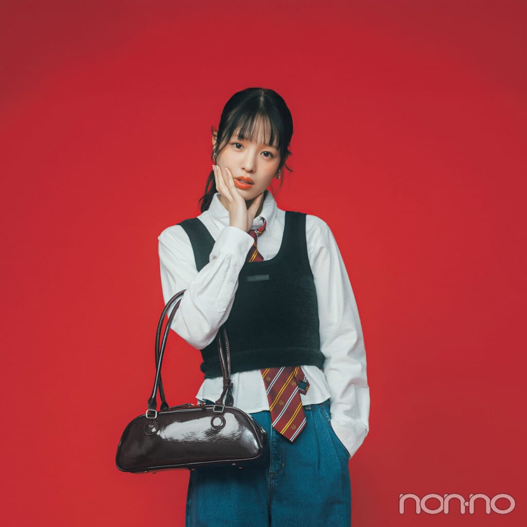 【non-no web】横田真悠が着こなす大学生の毎日コーデ_アイキャッチ画像