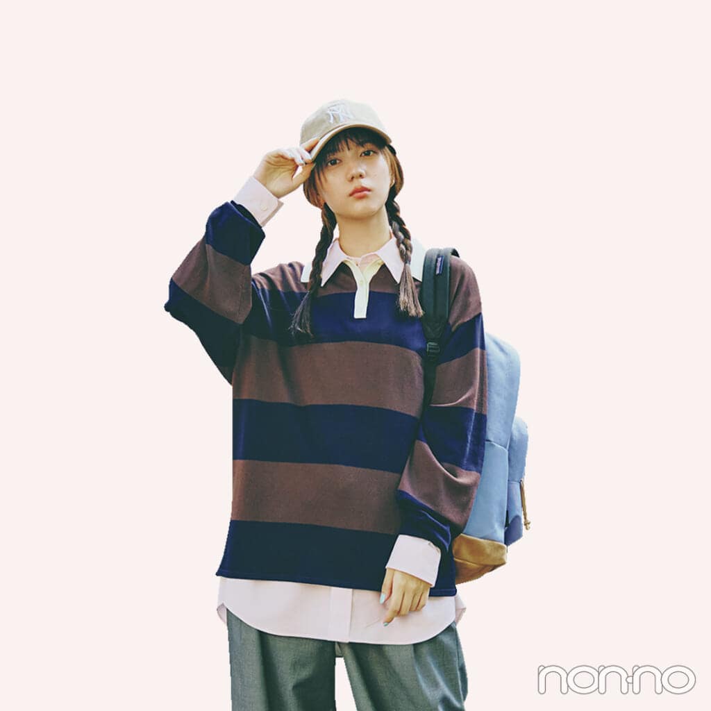 【non-no web】小坂菜緒が着こなす大学生の毎日コーデ_アイキャッチ画像