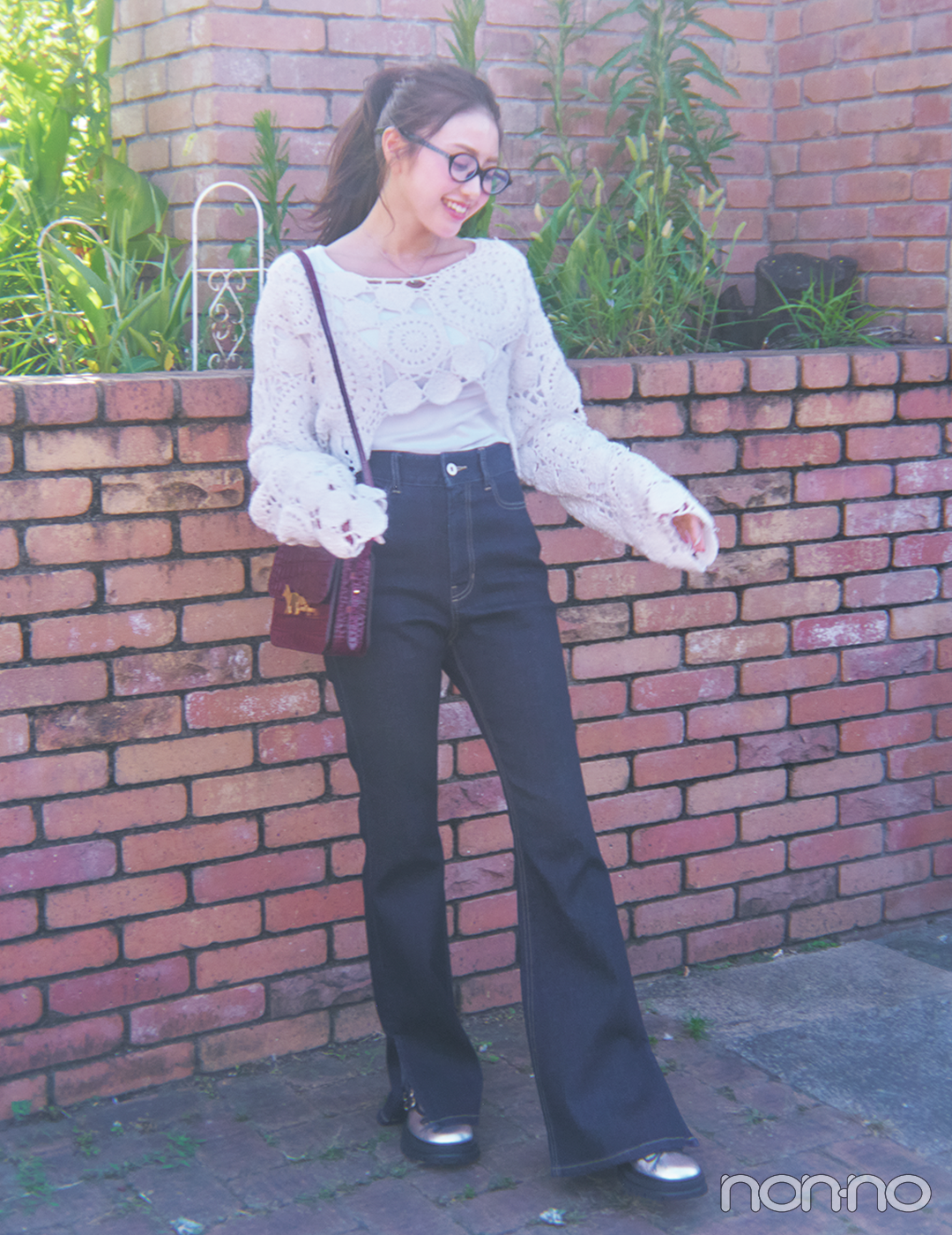 【non-no web】香音が着こなす大学生の毎日コーデ