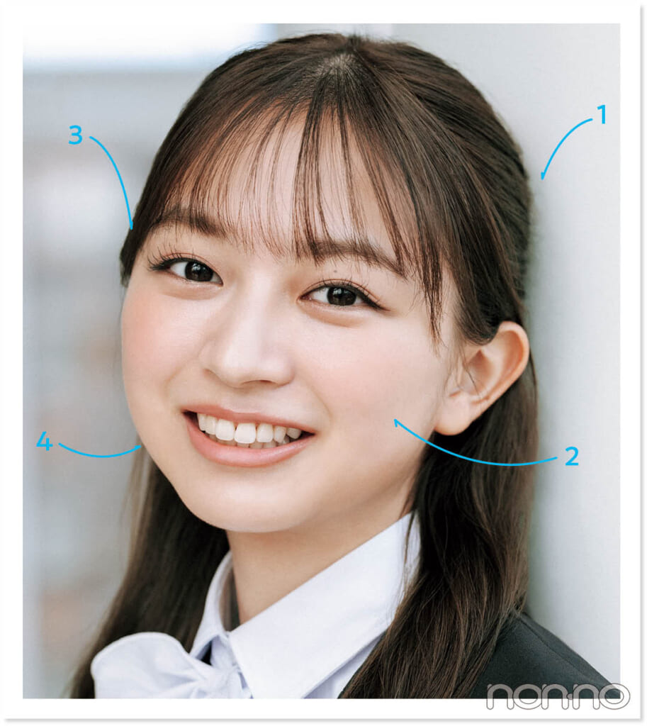 大学生のスーツに似合う入学式用ナチュラルメイク