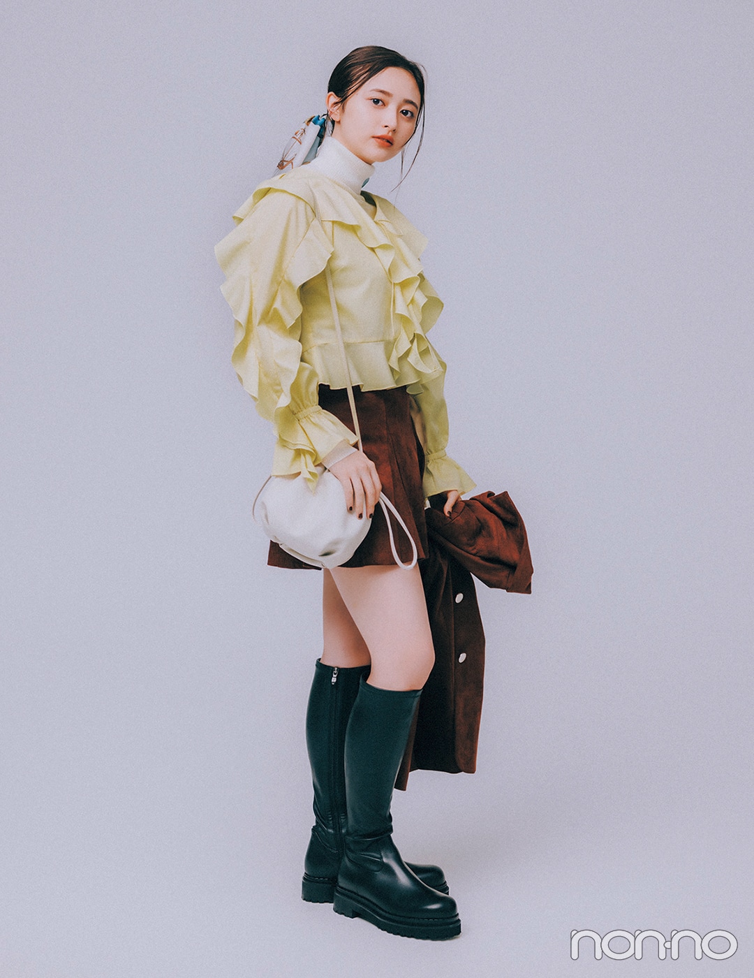 【non-no web】井上和が着こなす大学生の毎日コーデ