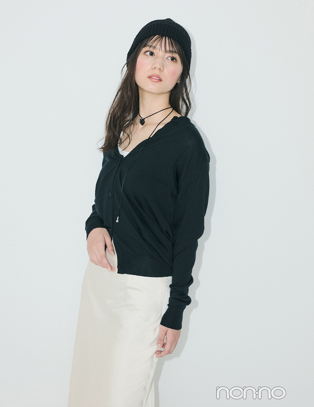 【non-no web】小坂菜緒が着こなす大学生の毎日コーデ