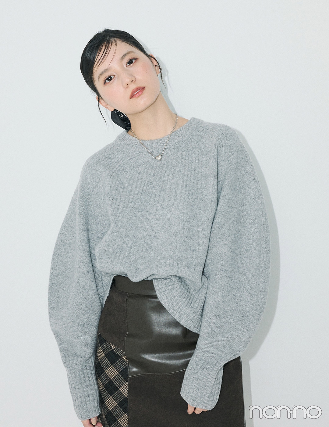 【non-no web】小坂菜緒が着こなす大学生の毎日コーデ