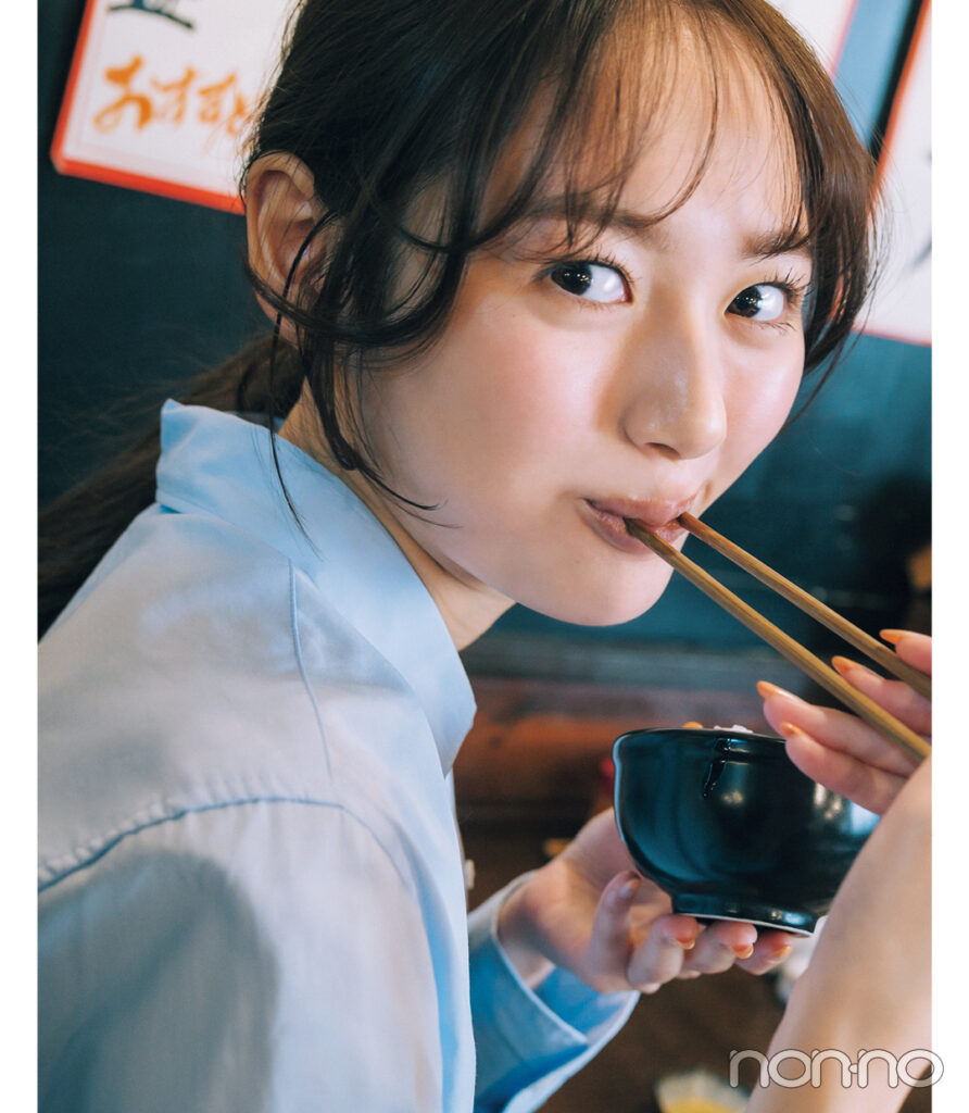 加藤栞の通学ファッション 春コーデ着回し-DAY8-2