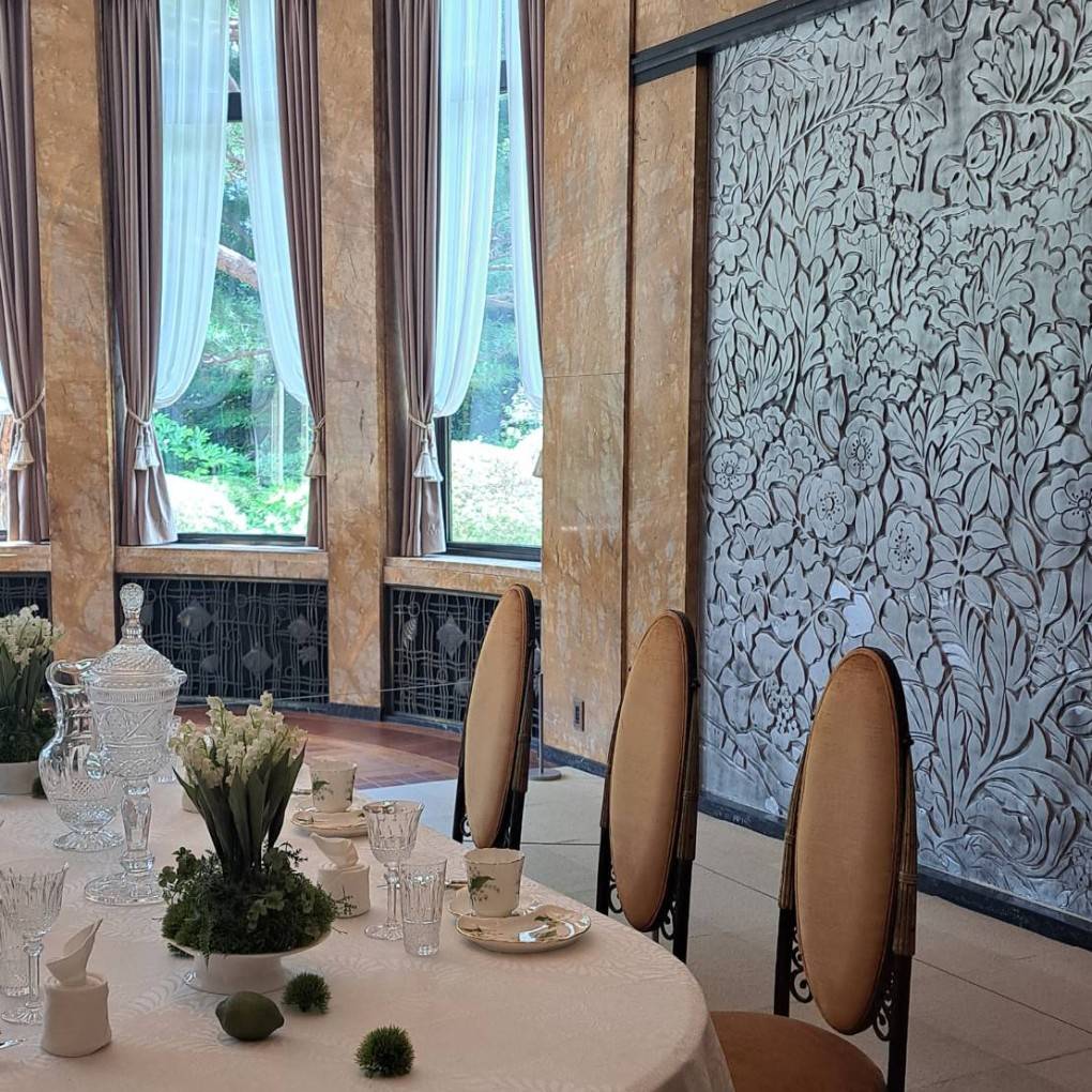 東京都庭園美術館　旧朝香宮邸　大食堂