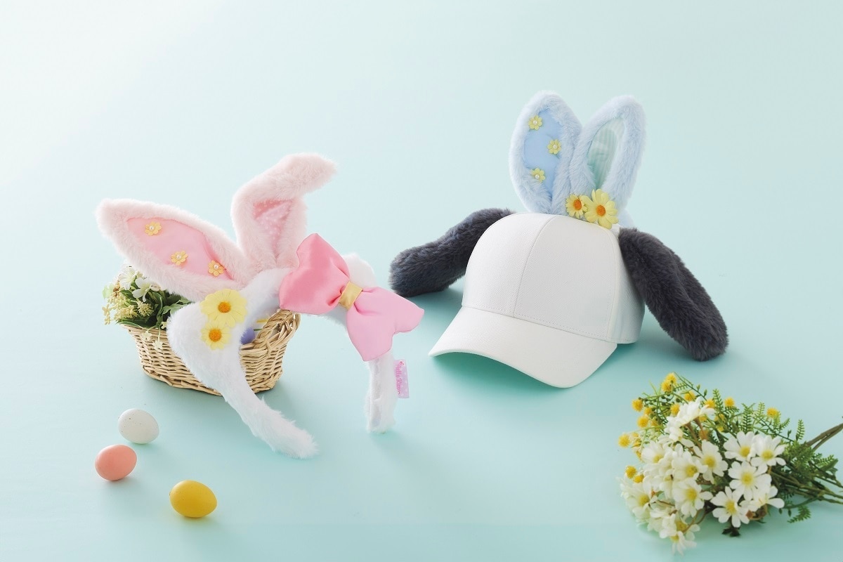 USJ,ウサ耳のカチューシャ＆キャップがキュート！イースター限定グッズ