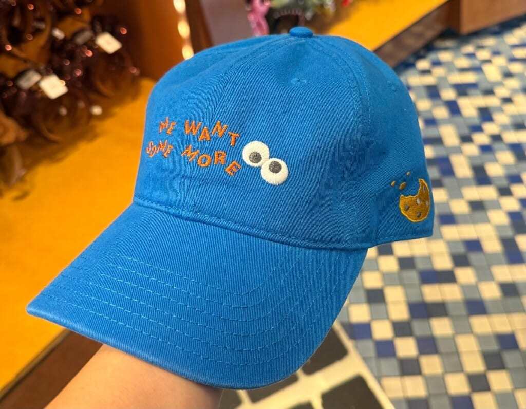 「セサミストリートTM　キャップ（ブルー）」