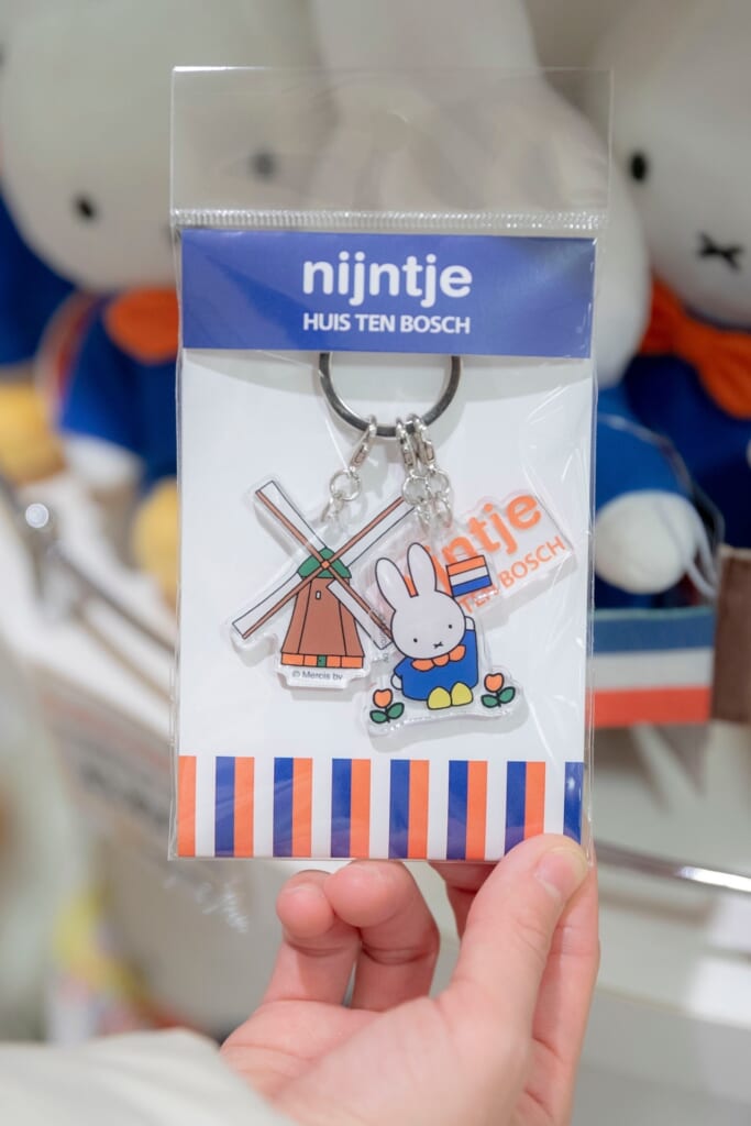 ハウステンボス ミッフィーアクリル3連キーホルダー