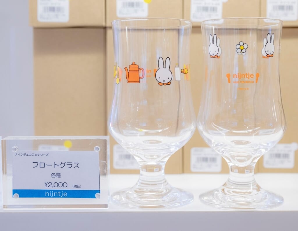 ミッフィーフロートグラス