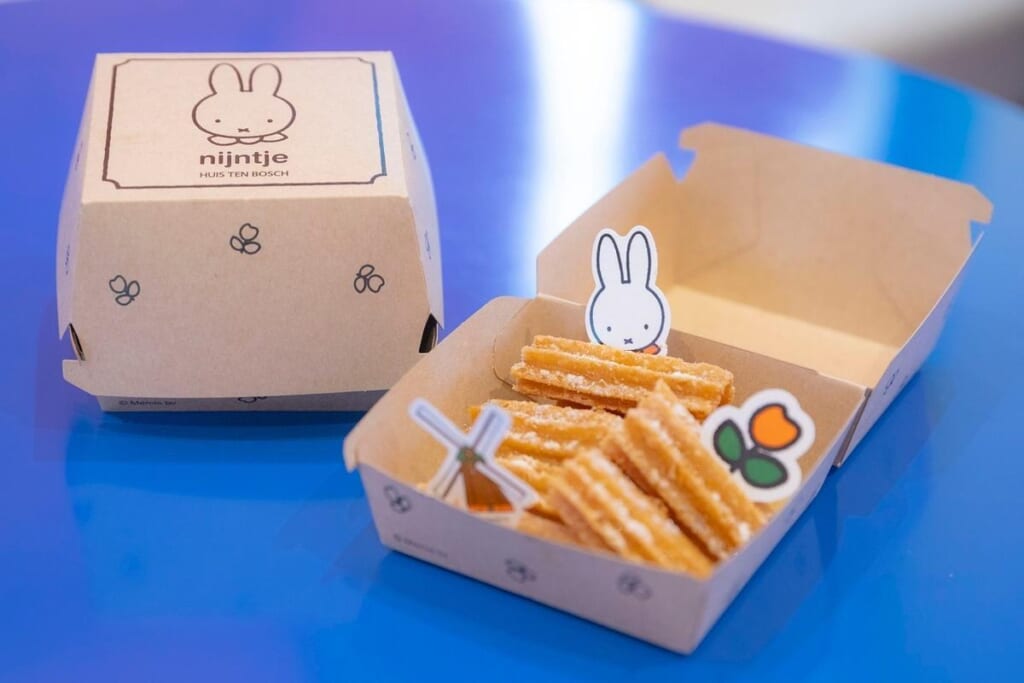 「ミッフィーのしあわせ ミルクバターチュロス」／『ナインチェ カフェ』