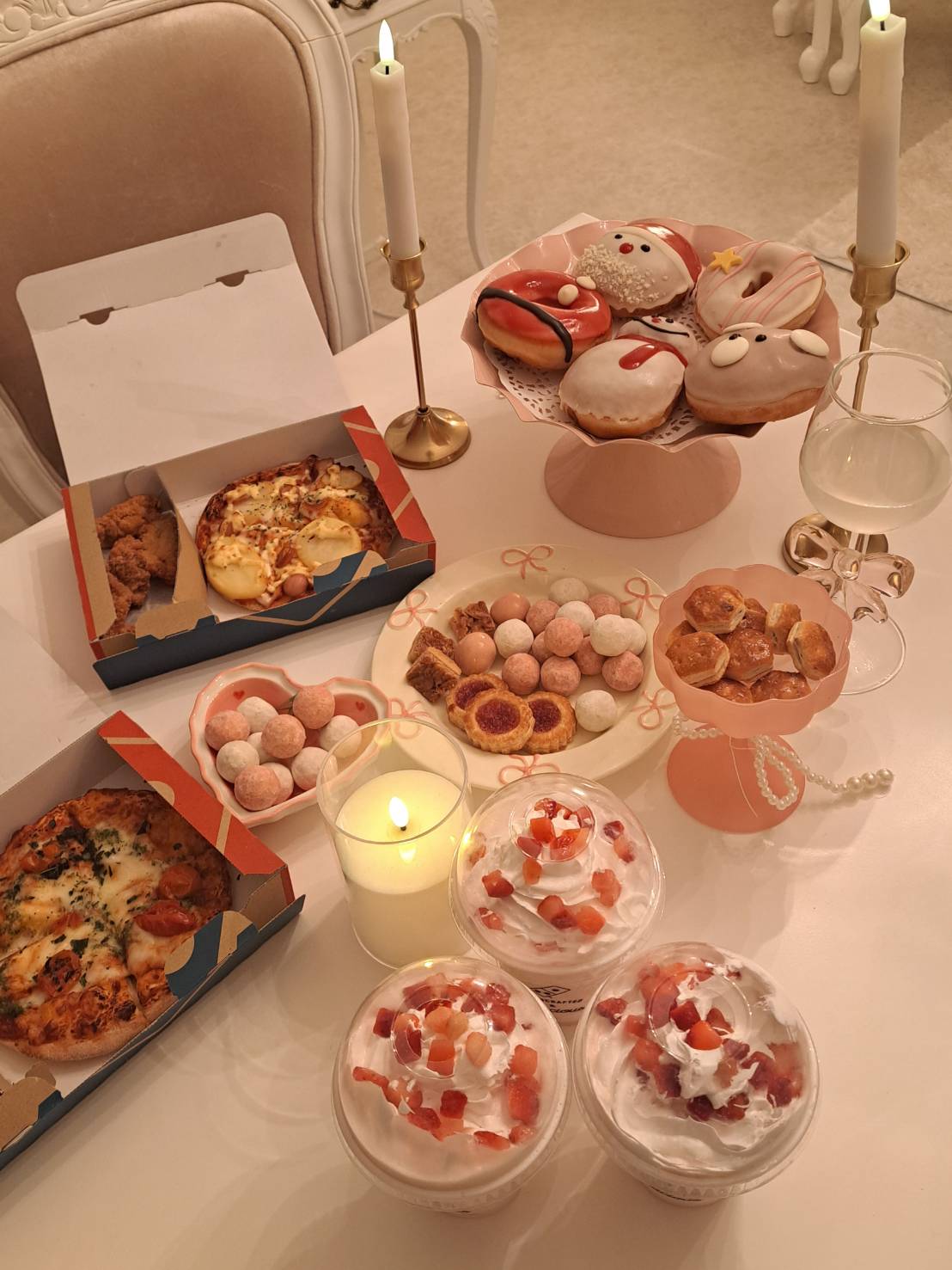 milk party and studio レンタルスペース クリスマス フード