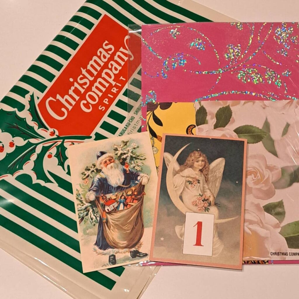 代官山　クリスマスカンパニー　ポストカード　封筒