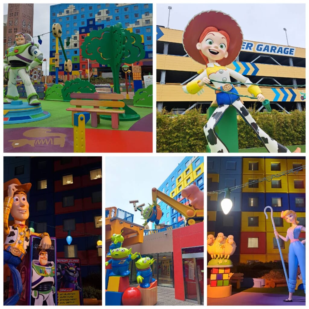 トイ・ストーリーホテル　スリンキー・ドッグパーク　トイフレンズ・スクエア