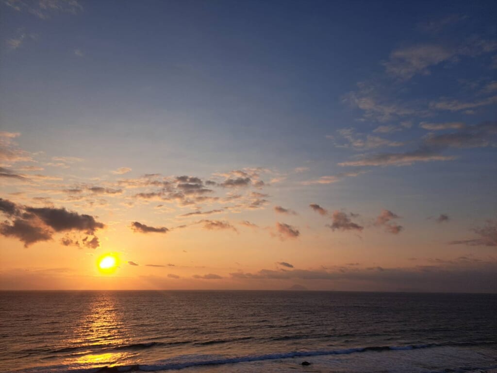 下田プリンスホテル 白浜海岸 日の出