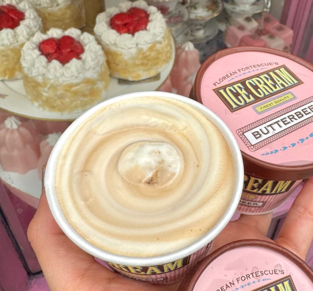 ユニバ（USJ）ハリポタ、バタービールアイス