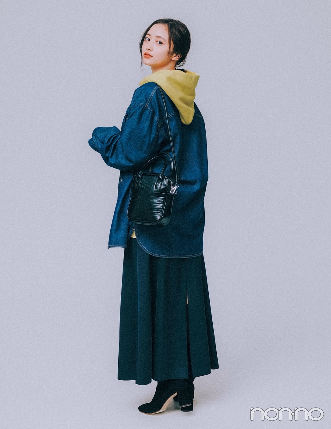 【non-no web】井上和が着こなす大学生の毎日コーデ