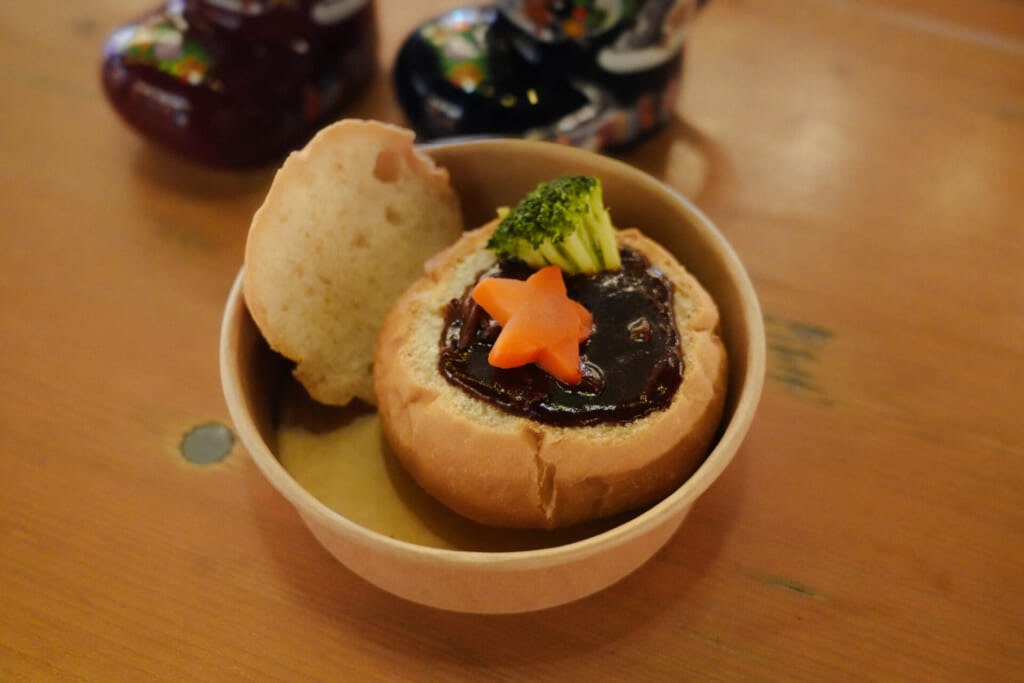 東京スカイツリータウン クリスマスマーケット パンシチュー(ビーフシチュー)