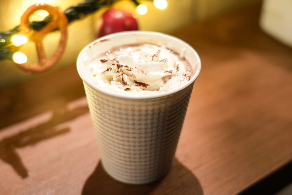 麻布台ヒルズ クリスマスマーケット　German Christmas Stand　ホットチョコ