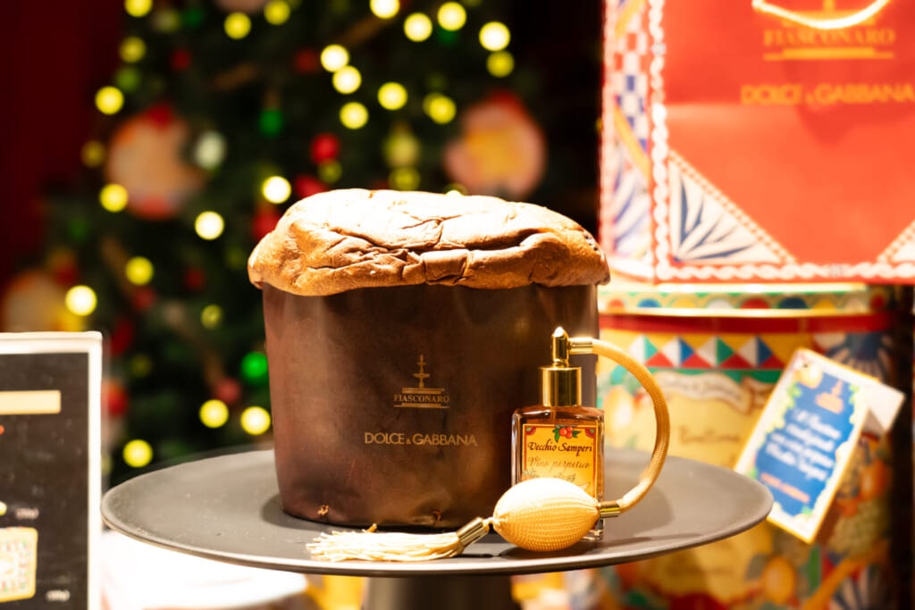 麻布台ヒルズ クリスマスマーケット　Dolce&Gabbana×Fiasconaro　パネットーネ 