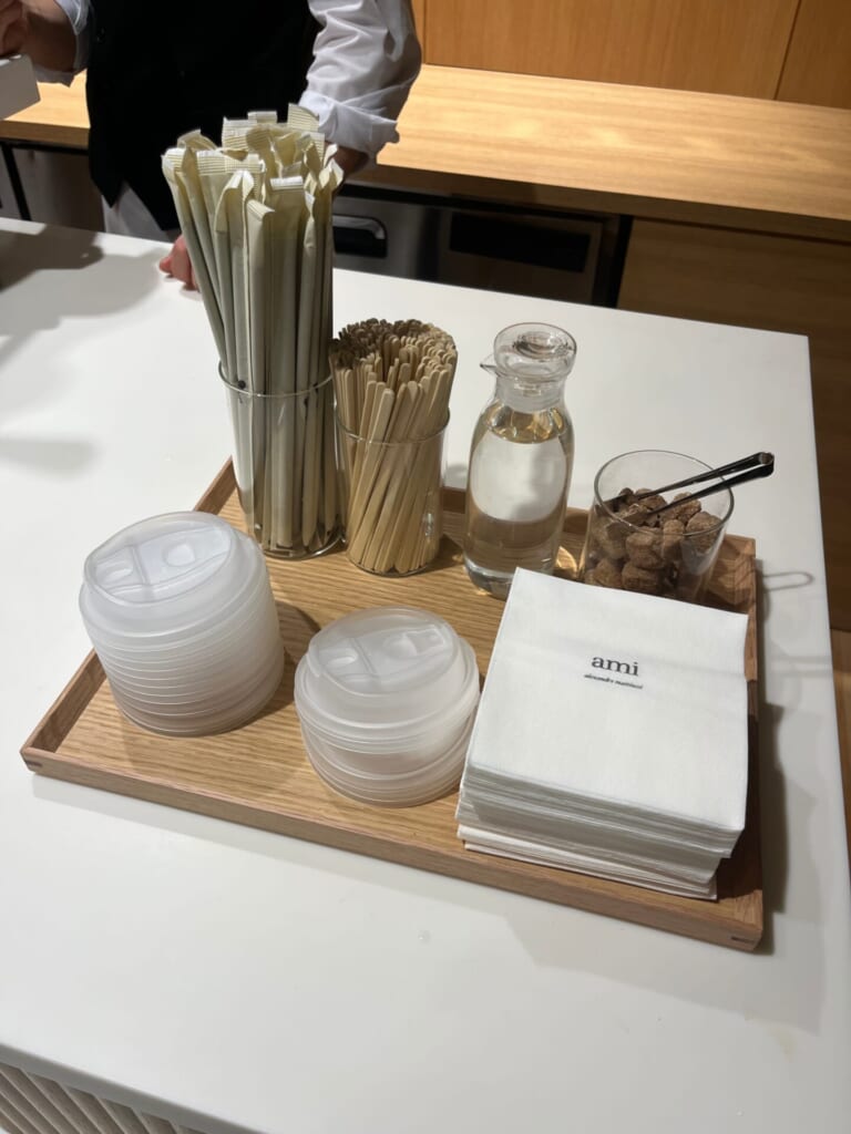 アミ パリス　ストロー　マドラー　シュガー