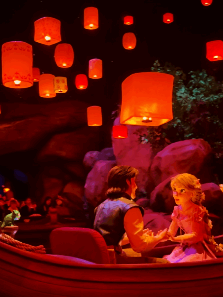 ディズニー ファンタジースプリングス　塔の上のラプンツェルアトラクション