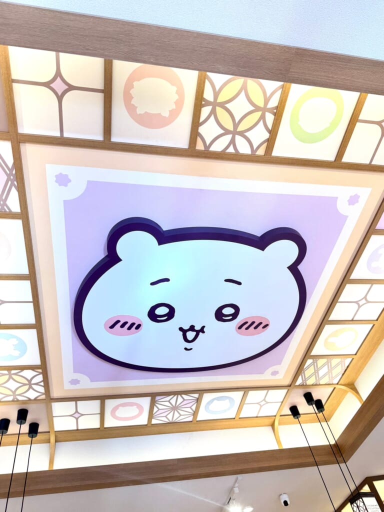 ちいかわもぐもぐ本舗川越 店内頭上装飾