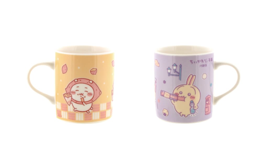 ちいかわもぐもぐ本舗埼玉川越グッズ「マグカップ さつまいも/お菓子」
