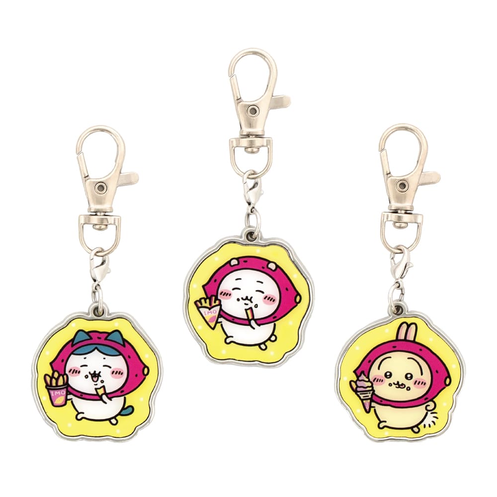 ちいかわもぐもぐ本舗埼玉川越グッズ「メタルチャームキーホルダー さつまいも」