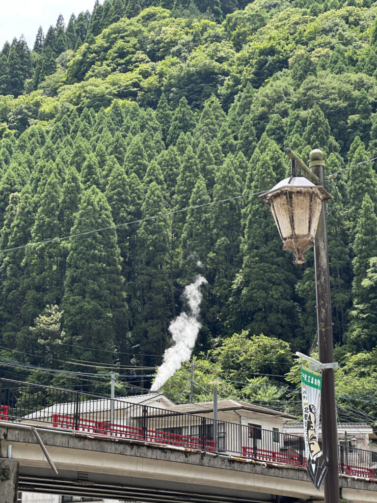 熊本県小国町「杖立温泉」