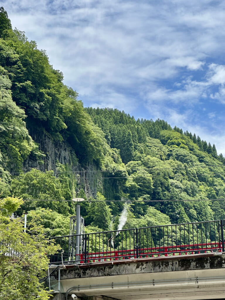 熊本県小国町「杖立温泉」