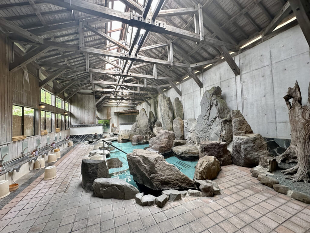 熊本県小国町　石庭風呂