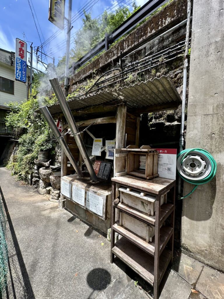 熊本県小国町　蒸し場