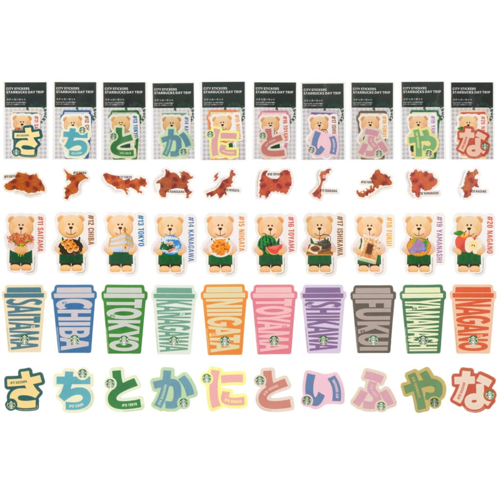 埼玉県から長野県のステッカー