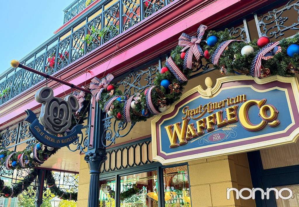 「グレートアメリカン・ワッフルカンパニー」の外観