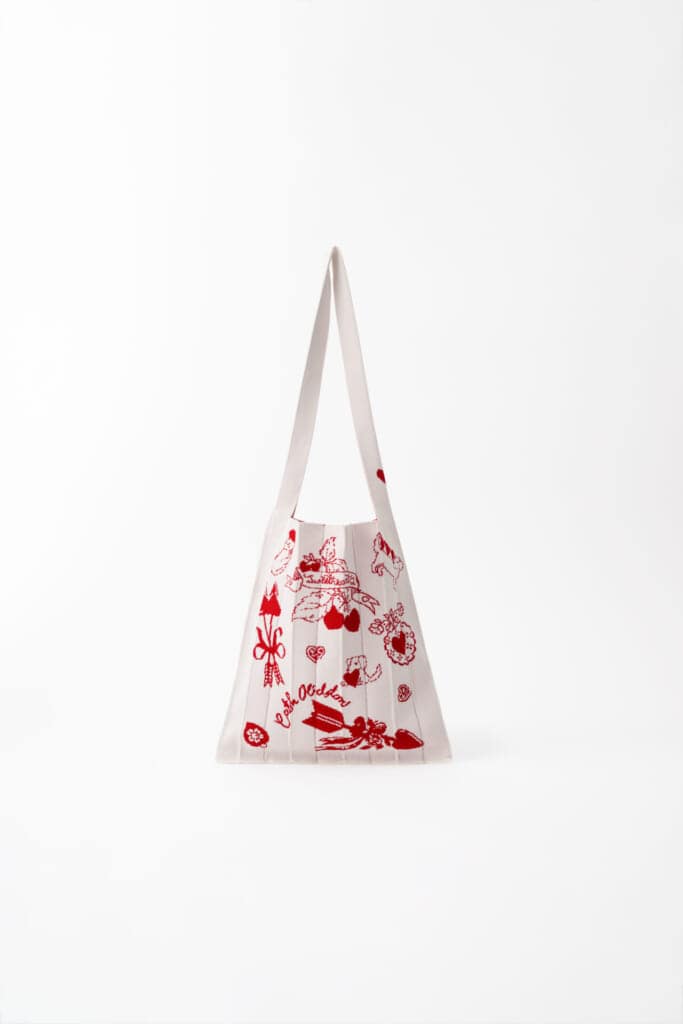 CK×KNT365 Knitty Heart Cherryのレッド