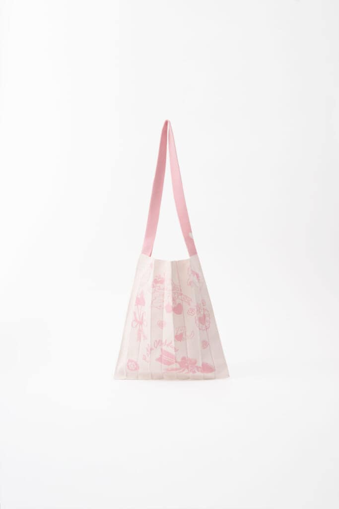 CK×KNT365 Knitty Heart Cherryのライトピンク