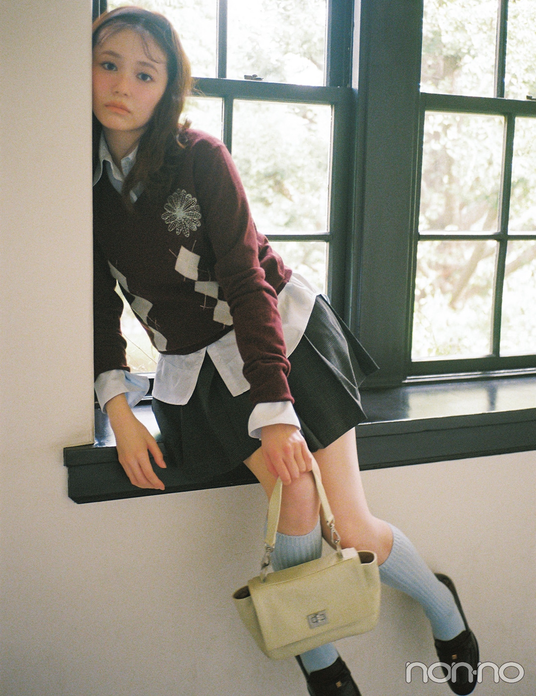 【non-no web】久間田琳加が着こなす大学生の毎日コーデ
