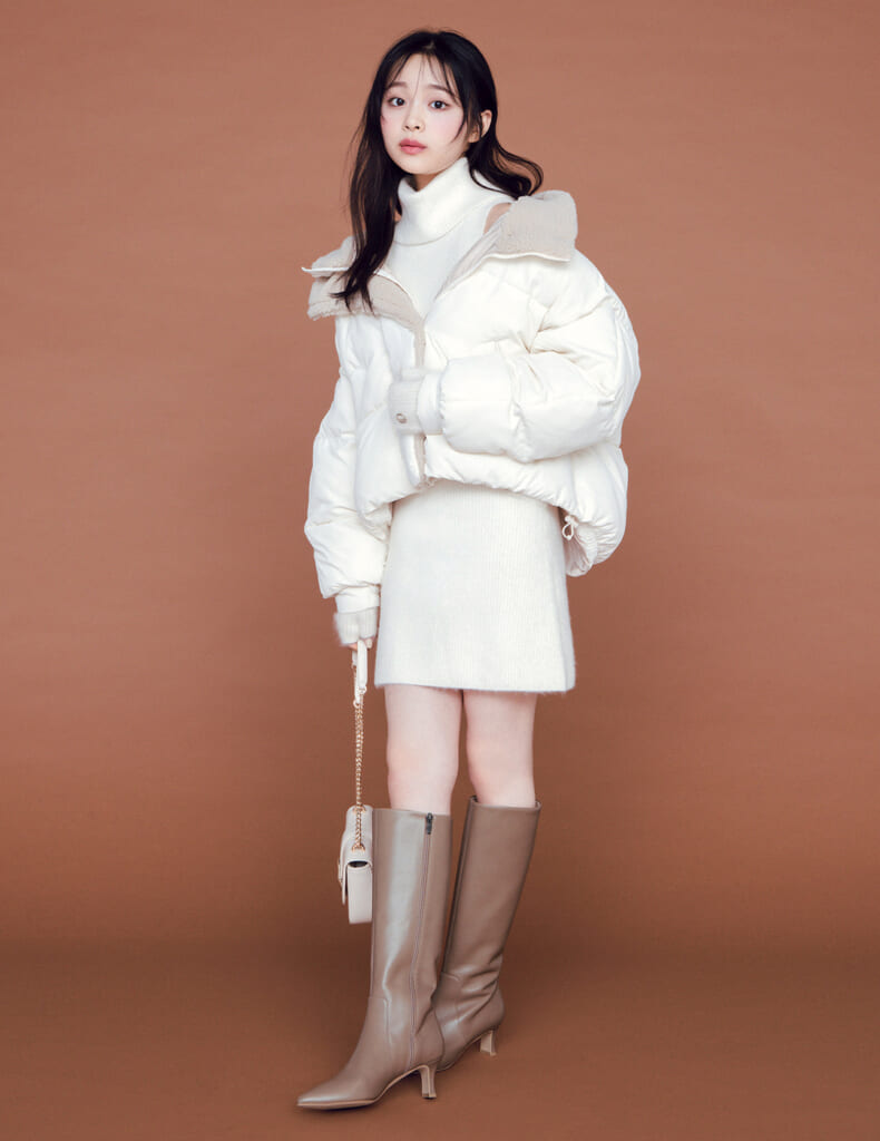 【non-no web】林芽亜里が着こなす大学生の毎日コーデ