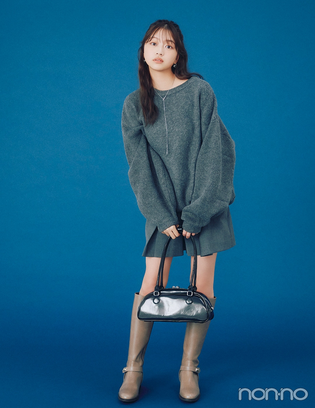 【non-no web】佐藤和奏が着こなす大学生の毎日コーデ