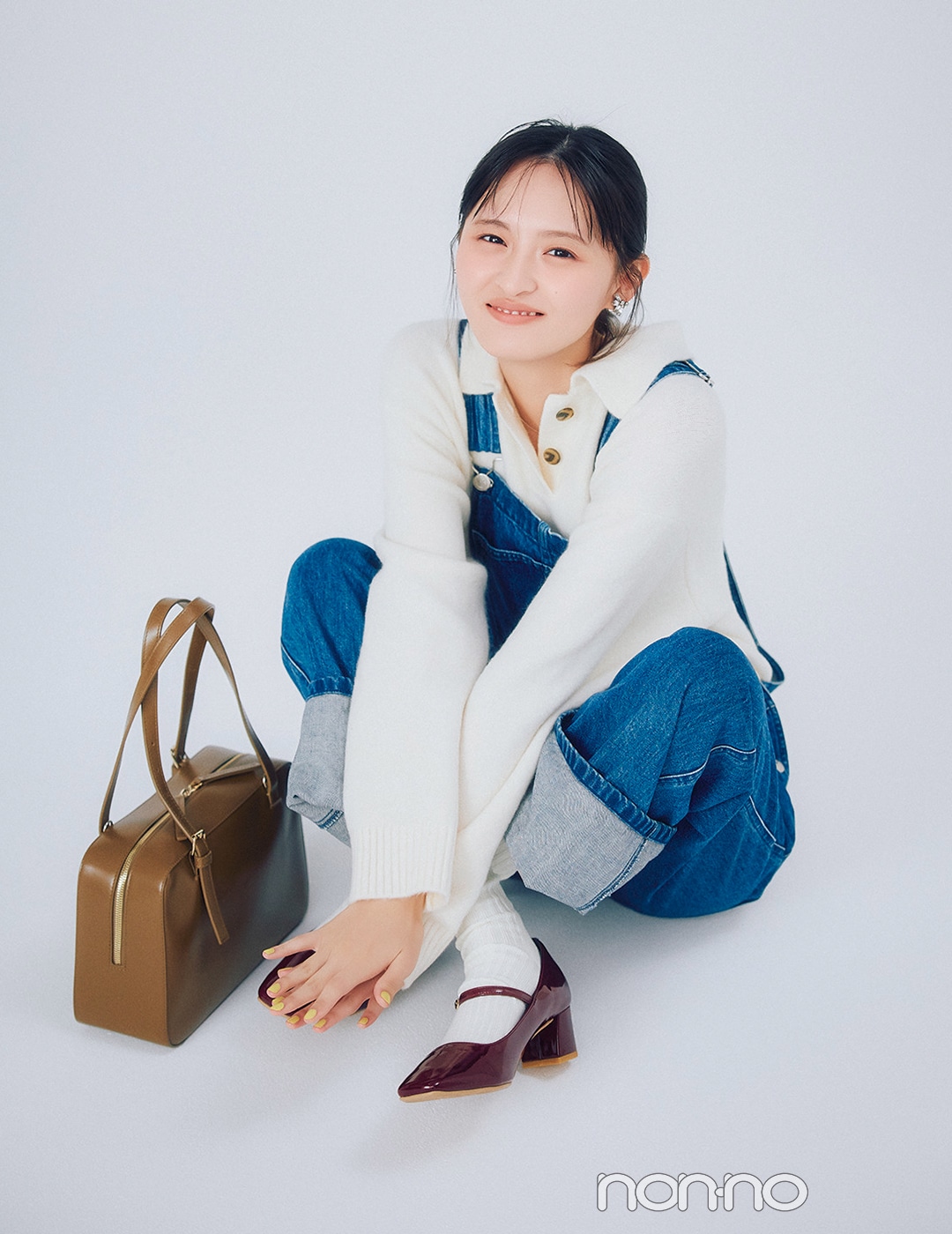 【non-no web】遠藤さくらが着こなす大学生の毎日コーデ