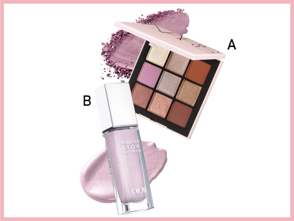 ベビ甘ピンクメイクに使うコスメ