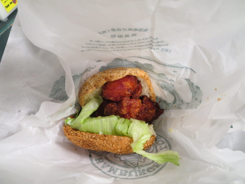 チャイニーズチキンバーガー