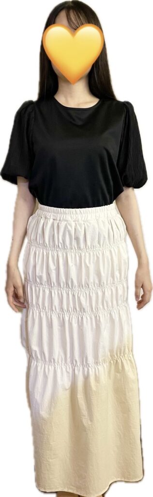 モノトーンの大人っぽいコーディネート