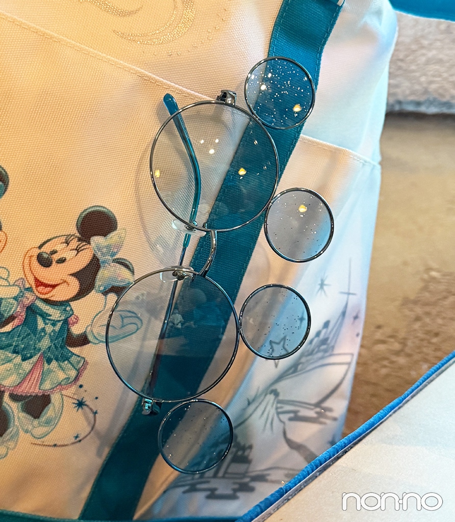 ミッキーマウスのファッション用グラス￥2900