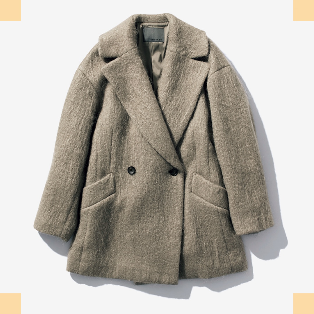 uncrave モヘアシャギージャコット