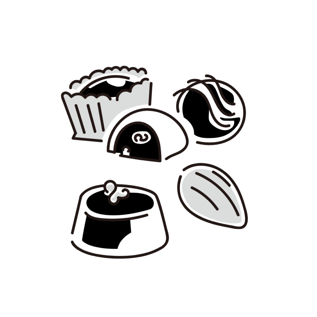 チョコレート　イラスト
