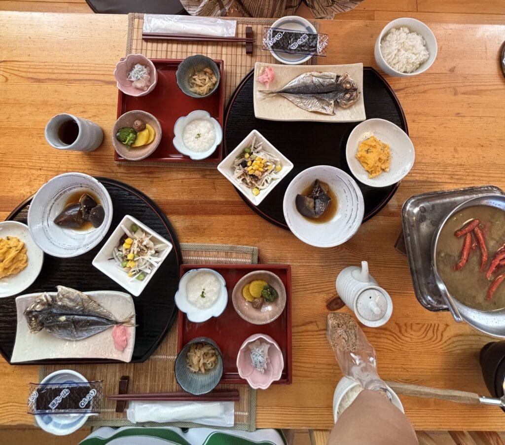 宿泊施設のごはん