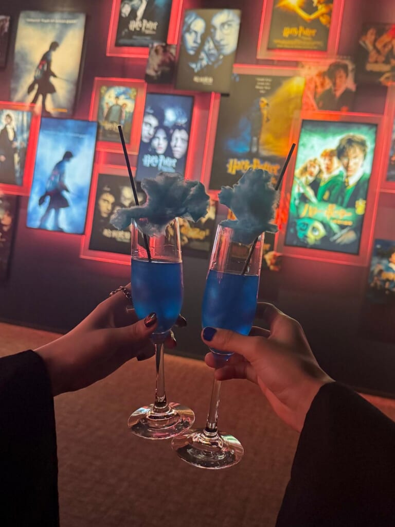 ハリポタ「ホグワーツディナー」ウェルカムドリンク
