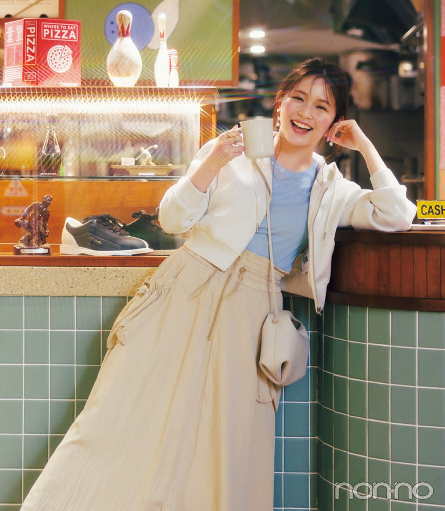 久間田琳加の新学期ワードローブモデルカット5-1